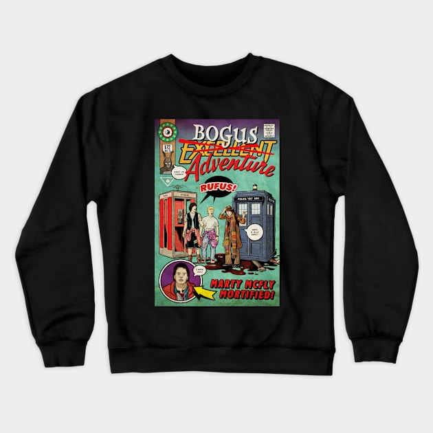 Bogus Adventure (Culture Creep) Crewneck Sweatshirt by Baddest Shirt Co.